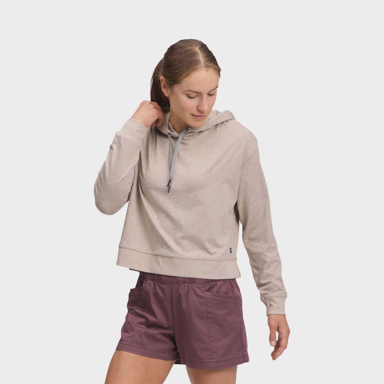 Women's Circuit Midlayer Hoody, Color: Moonstone, Size: Small