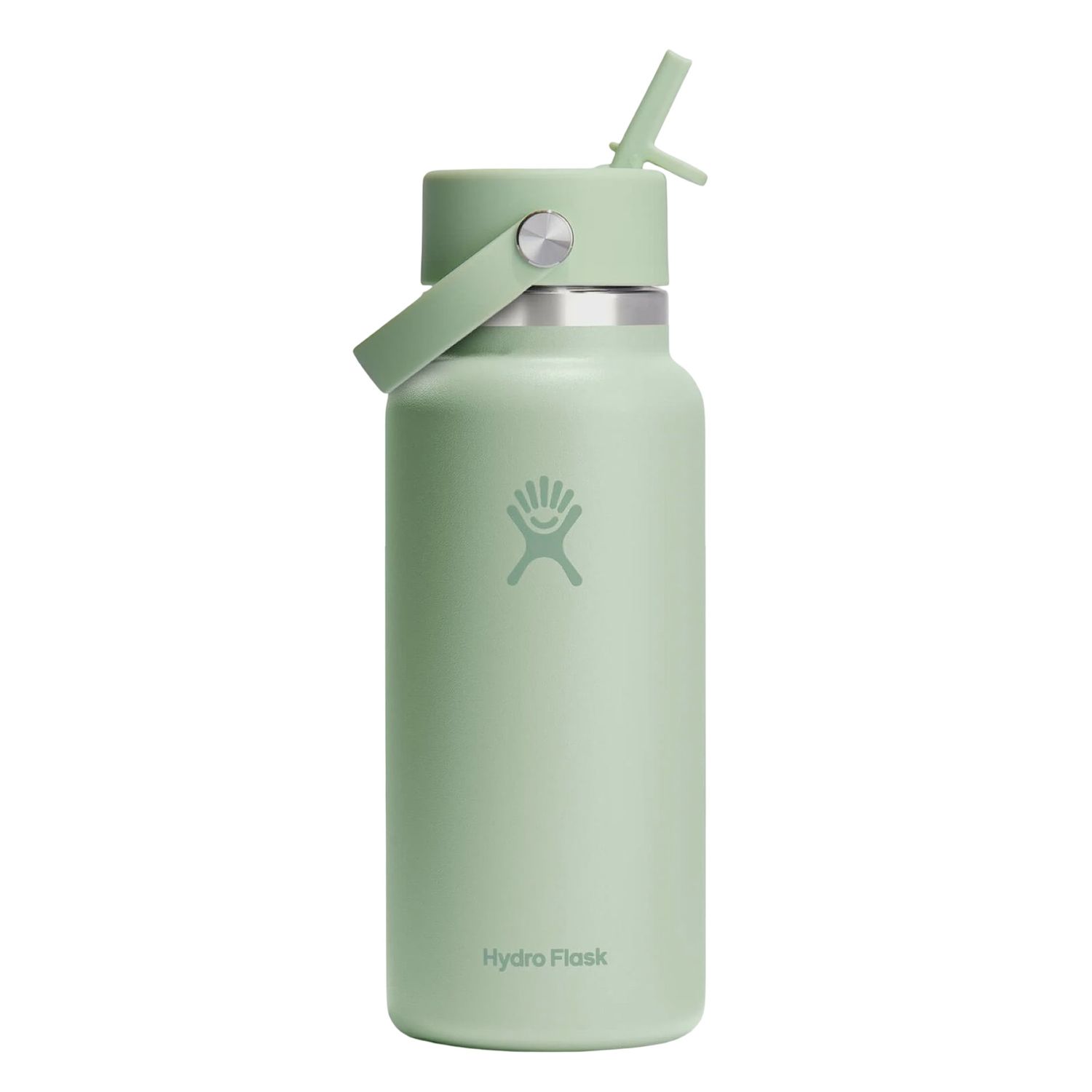 Hydro Flask 32 Oz Wide Flex Straw Cap Bottle, Aloe, Color: Aloe, Size: O/S
