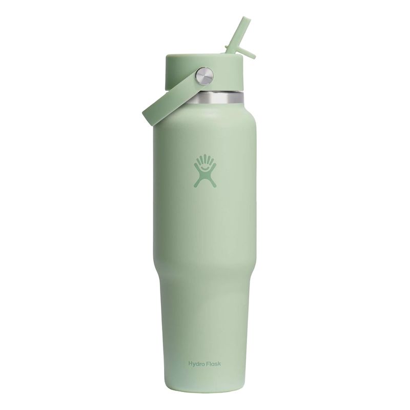 Hydro Flask 40 Oz Wide Flex Straw Travel Bottle, Aloe