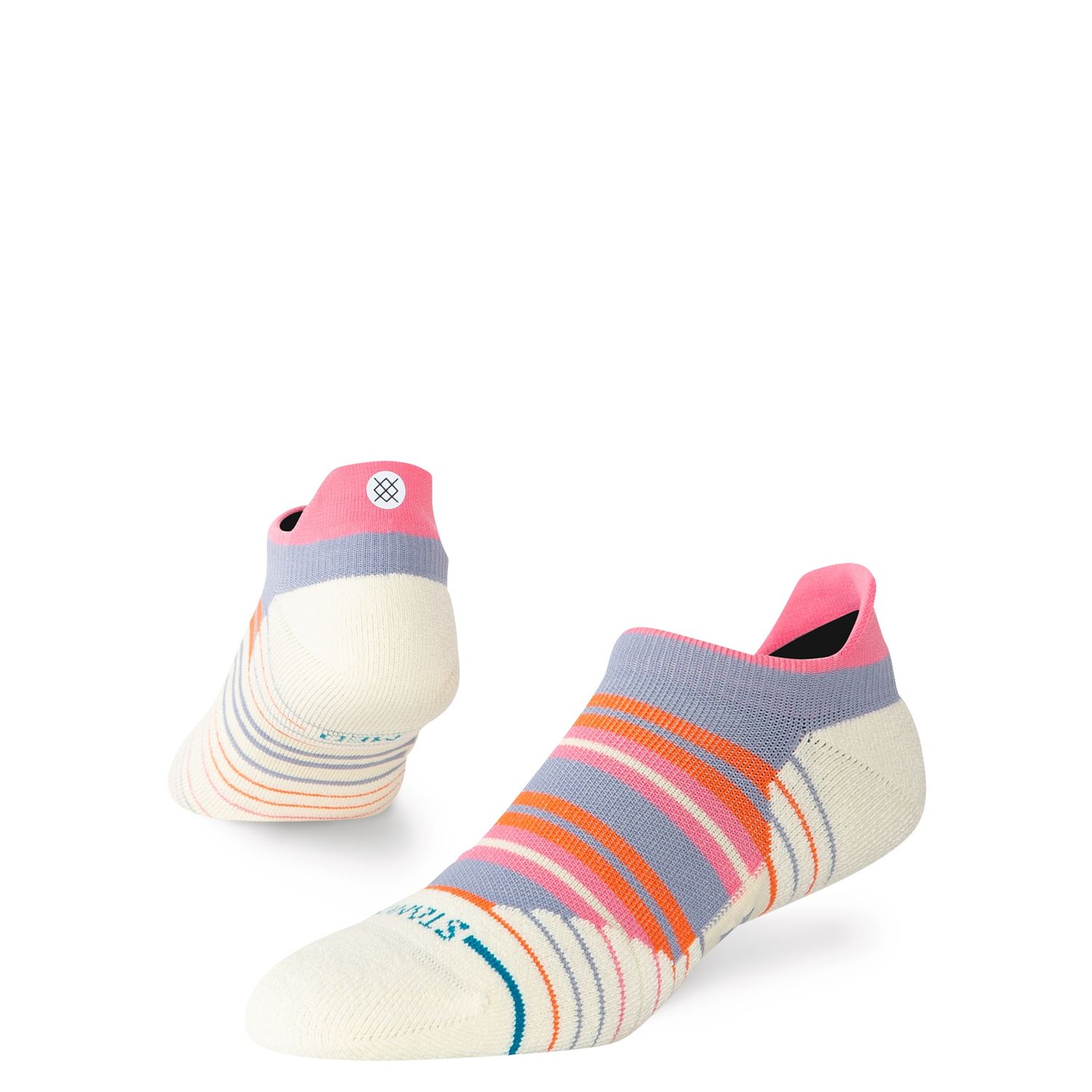 Womens Lennon Mid Tab Socks_18668, Color: Blue, Size: Small