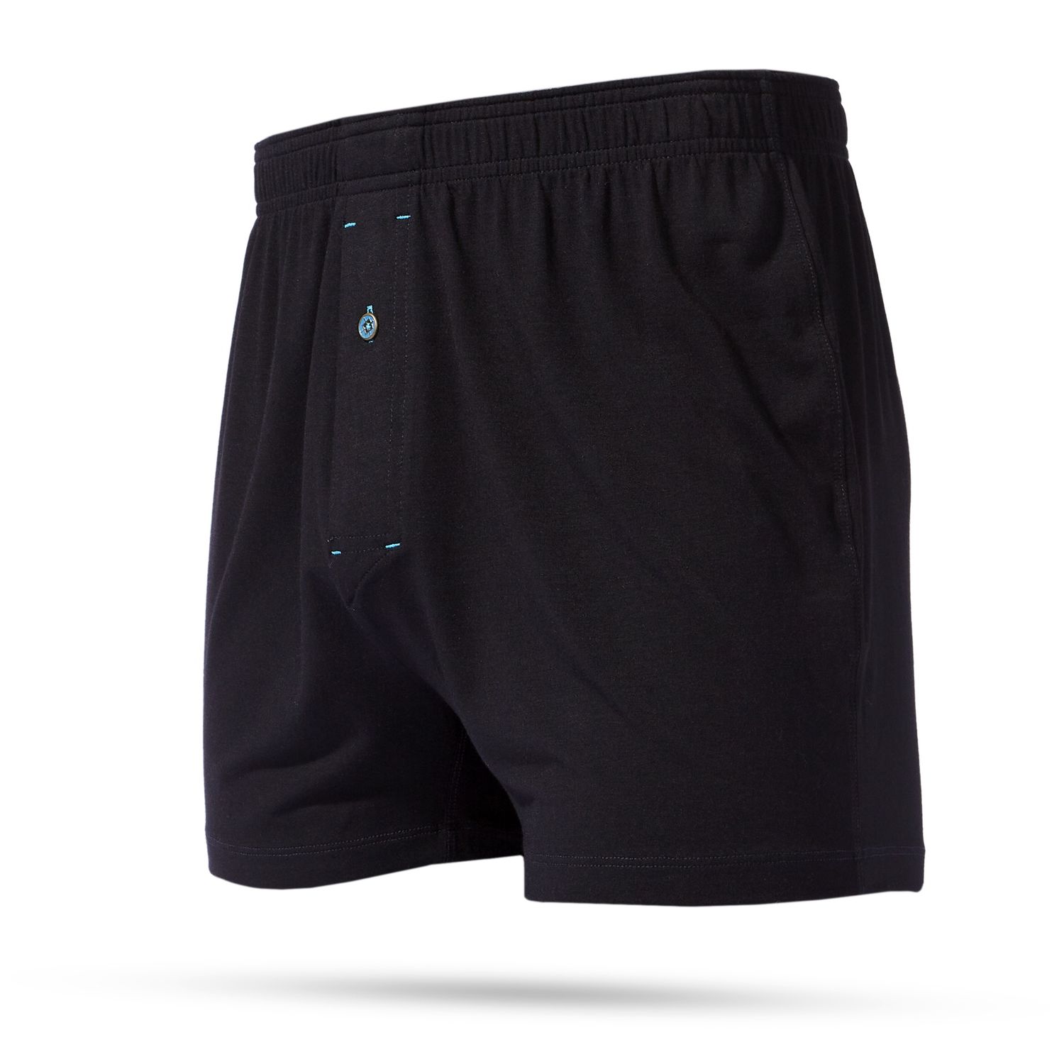 Butter Blend Boxer Underwear, Color: Black, Size: Small