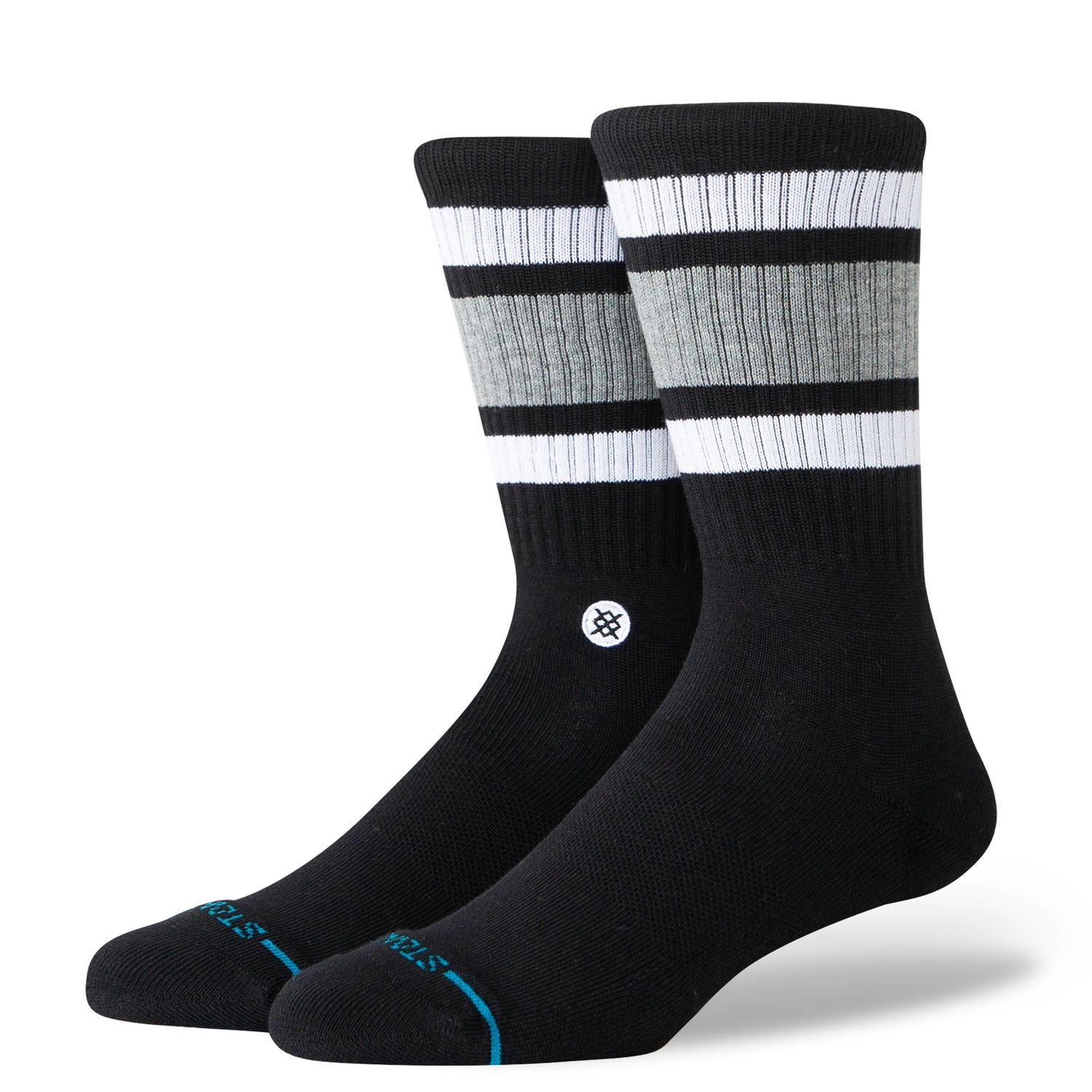 Stance Boyd ST Crew Socks, Color: Black, Size: Large