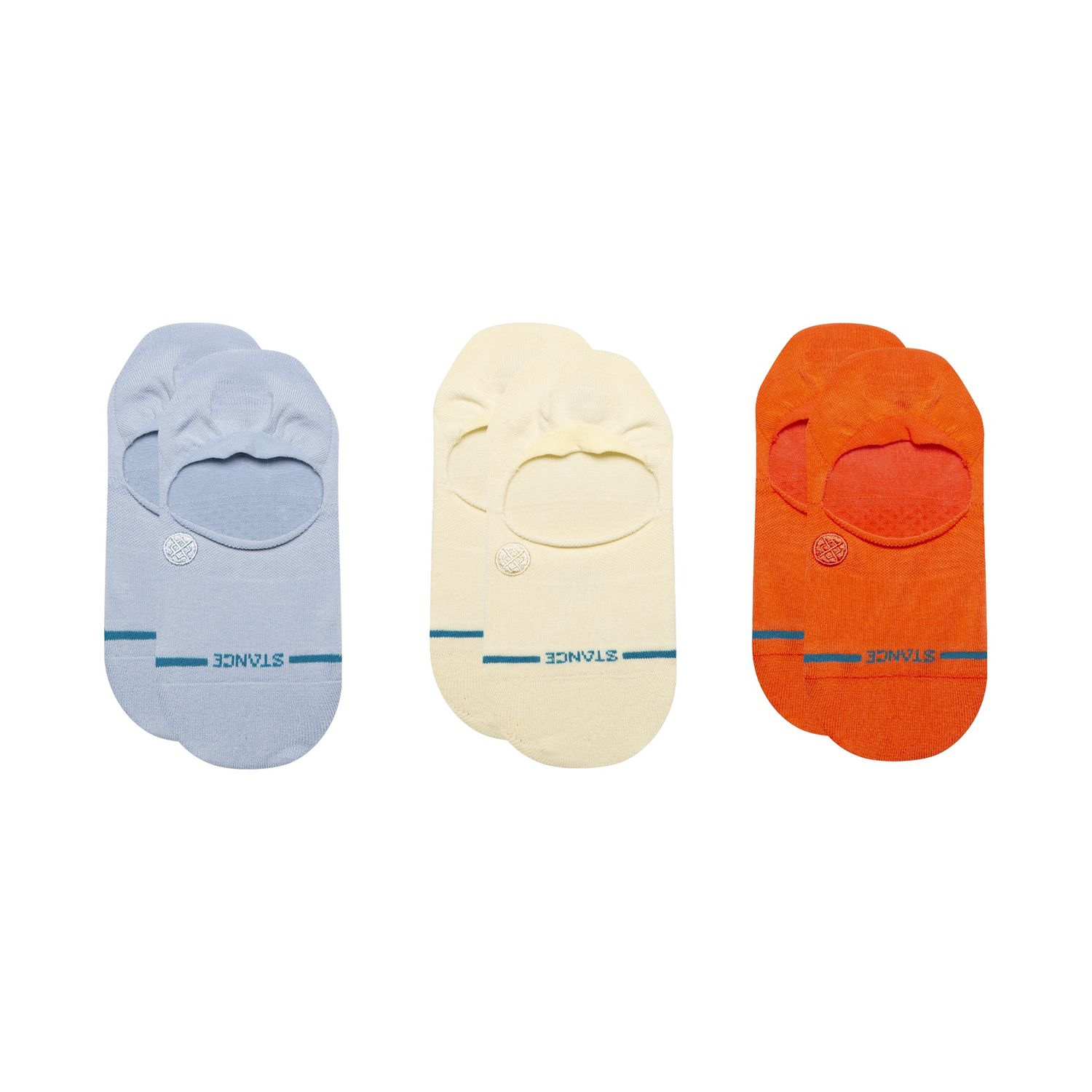 Women's Icon No Show Socks 3 Pack, Color: Periwinkle, Size: Small