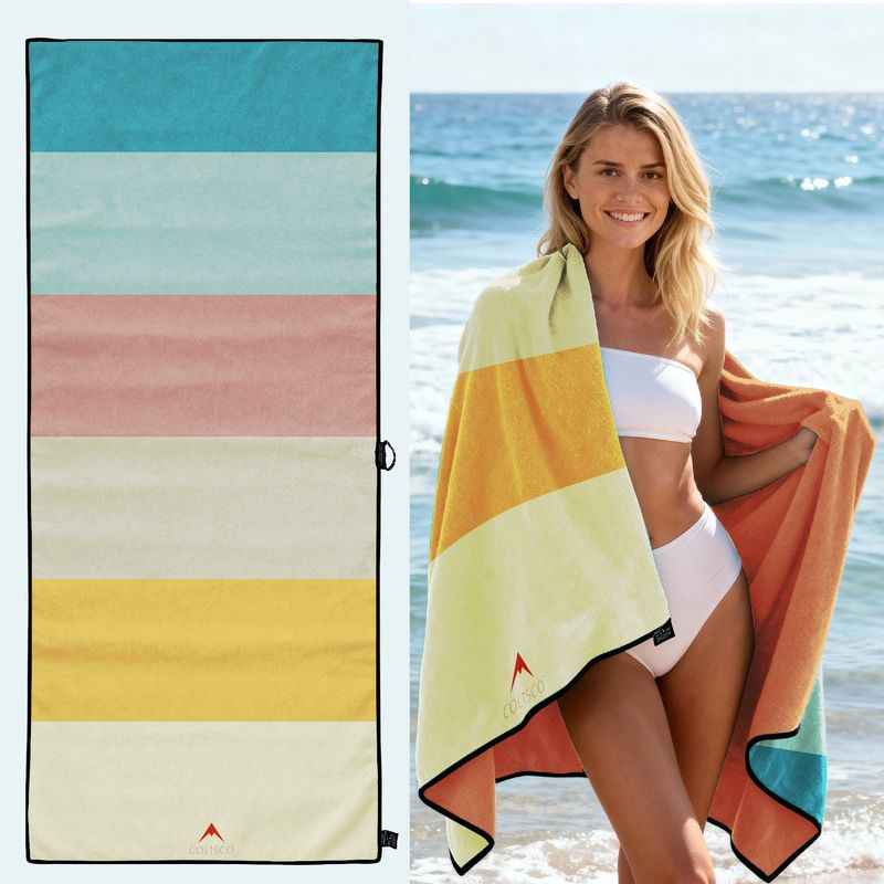 COLISCO Stripes Eco-Performance Towel - 72"x30"