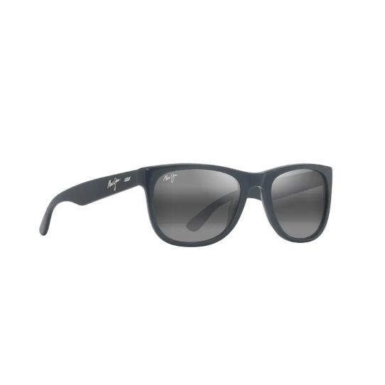Grey Kikonia Shiny Sunglasses_19525, Color: Solid Greyish Blue, Size: O/S