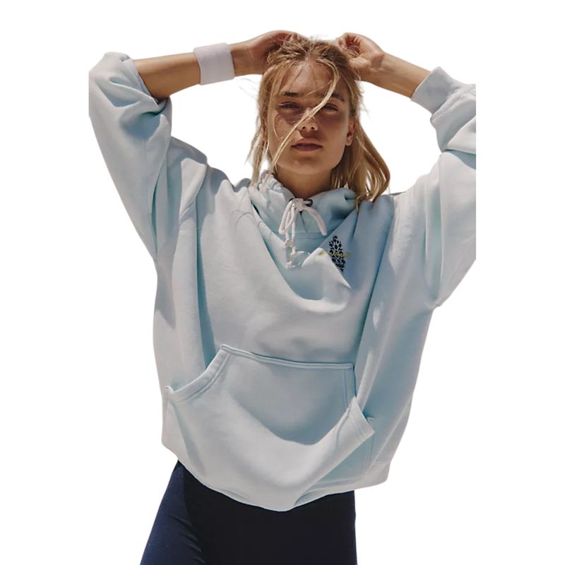 Final Call Buti Logo Hoodie, Retro Blue Combo