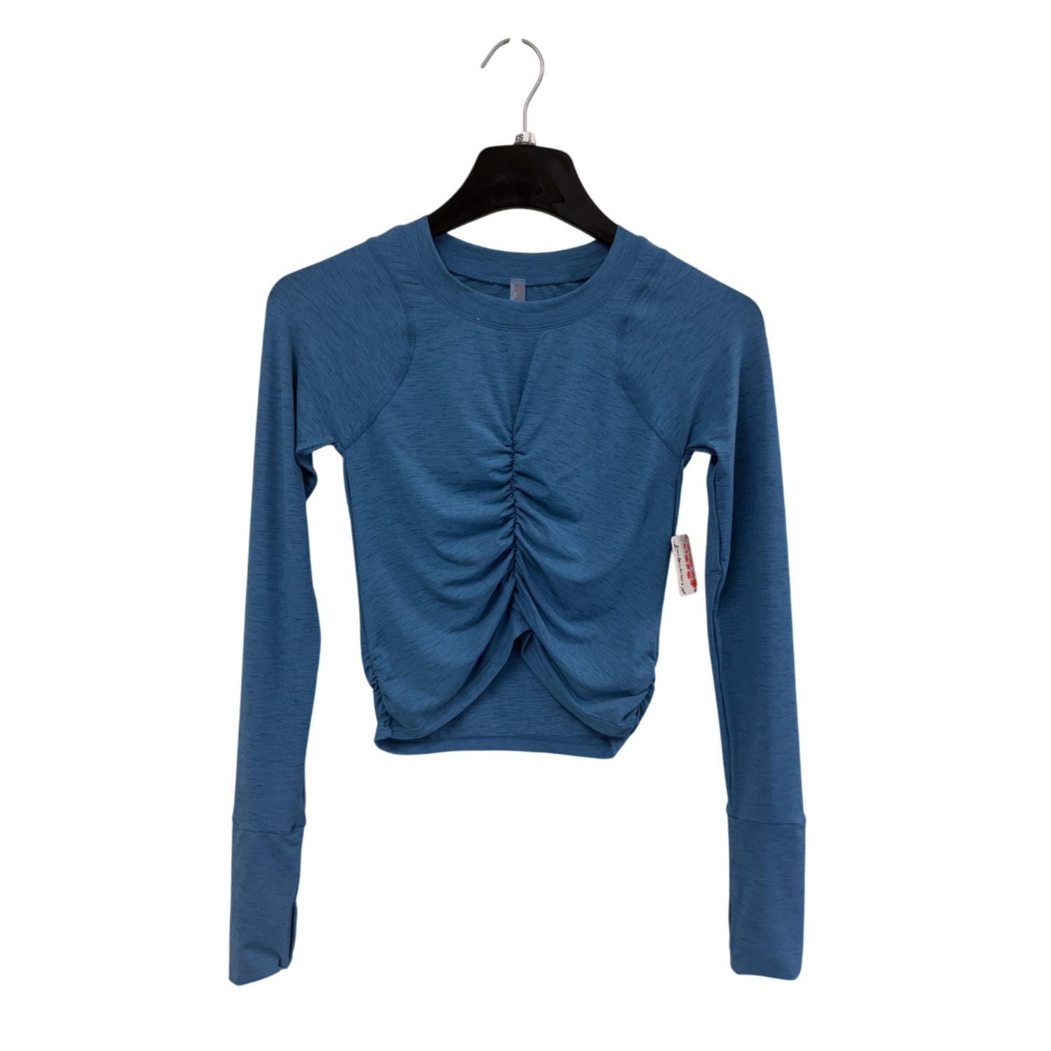 Tempo Ruched Long Sleeve, Celestial Blue, Color: Celestial Blue, Size: XS