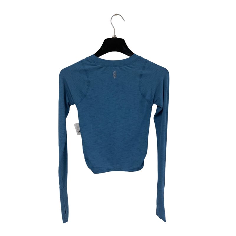 Tempo Ruched Long Sleeve, Celestial Blue