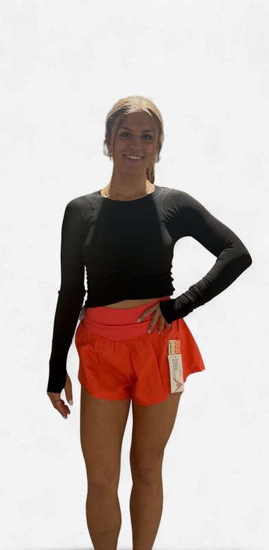 Tempo Ruched Long Sleeve, Black