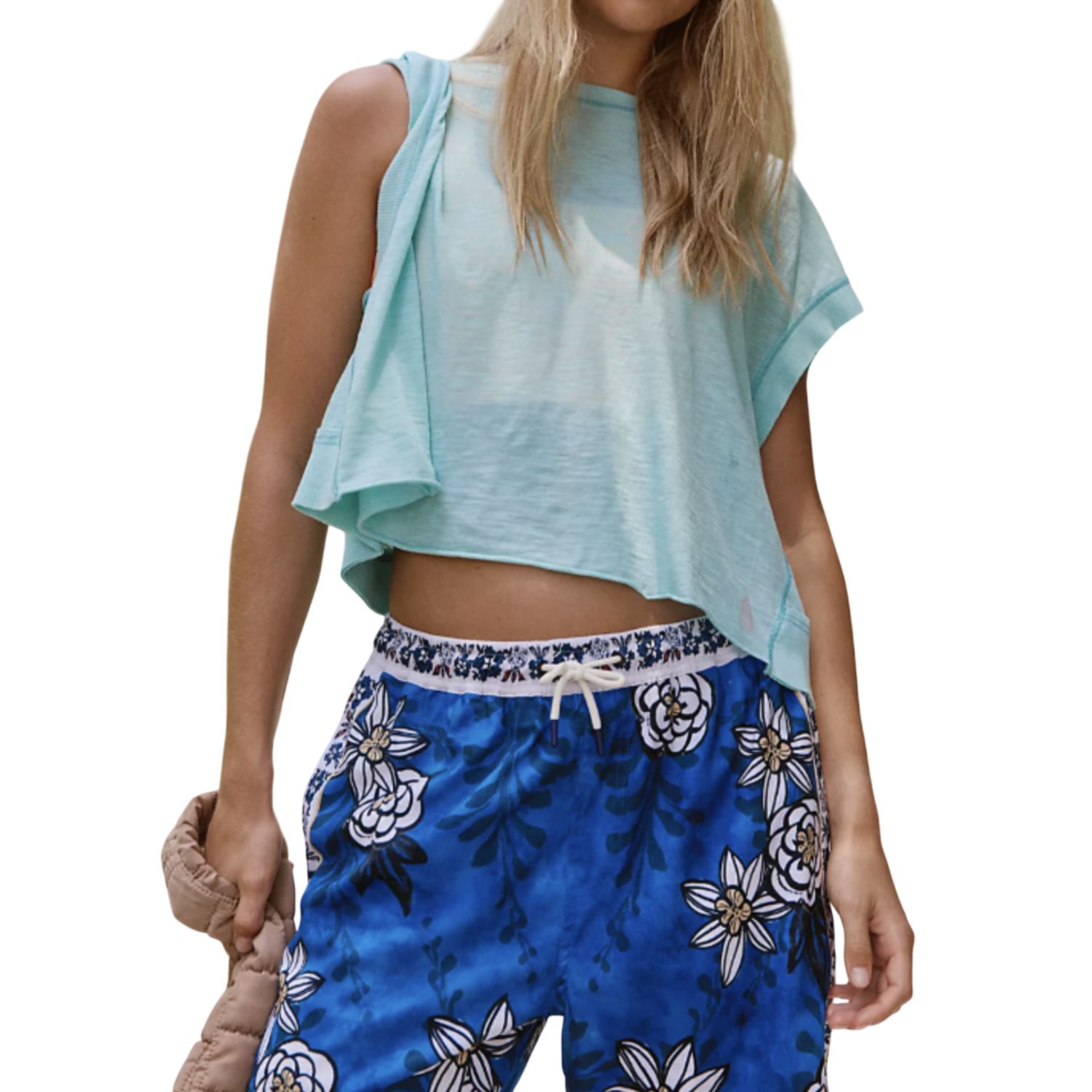 My Time Tee, Blue Wave, Color: Blue Wave, Size: XS