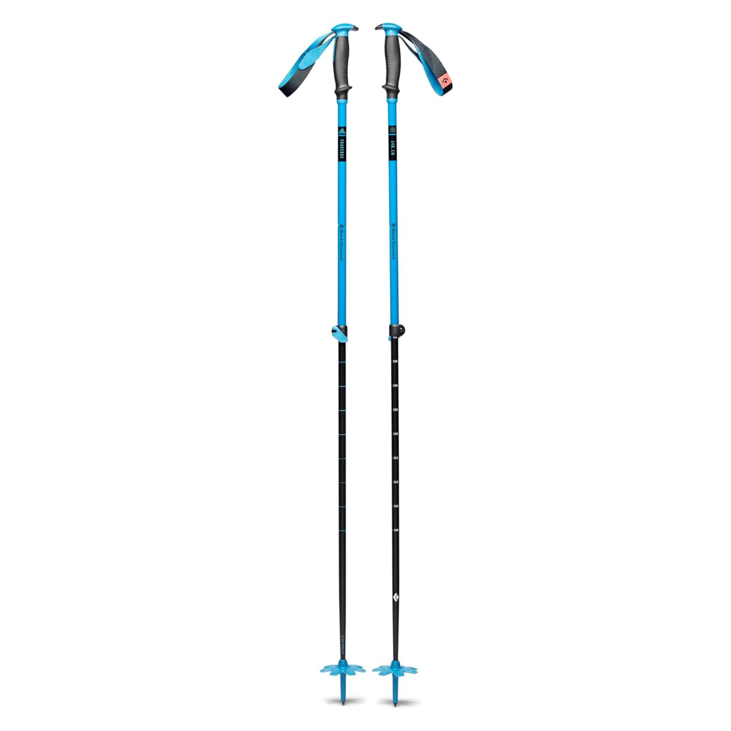 Black Diamond Traverse Ski Poles, Color: Desert Sky, Size: 140 CM
