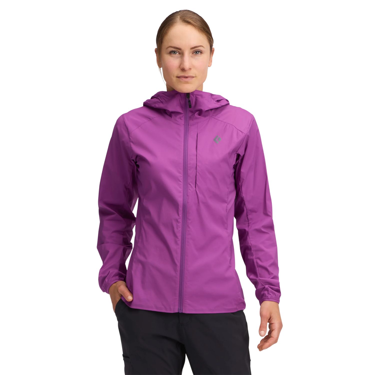 Black Diamond Women's Alpine Start Hoody, Color: Piton Purple, Size: XS