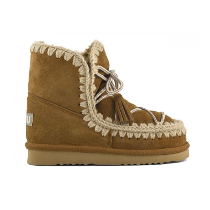 Eskimo 18 Scoubidou Lace, Cognac Suede, Color: Cognac Suede, Size: 36