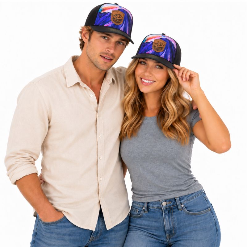 Unisex Frisco Colorado Art Patch Snapback Hat