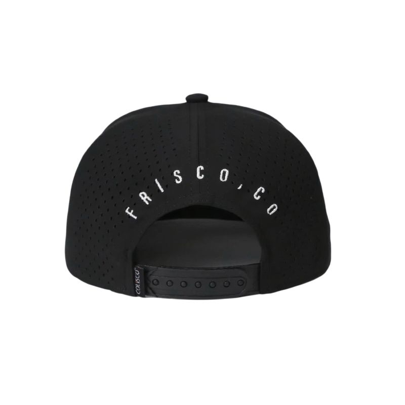 Colisco Unisex Frisco CO Performance Cap, Grey/Black