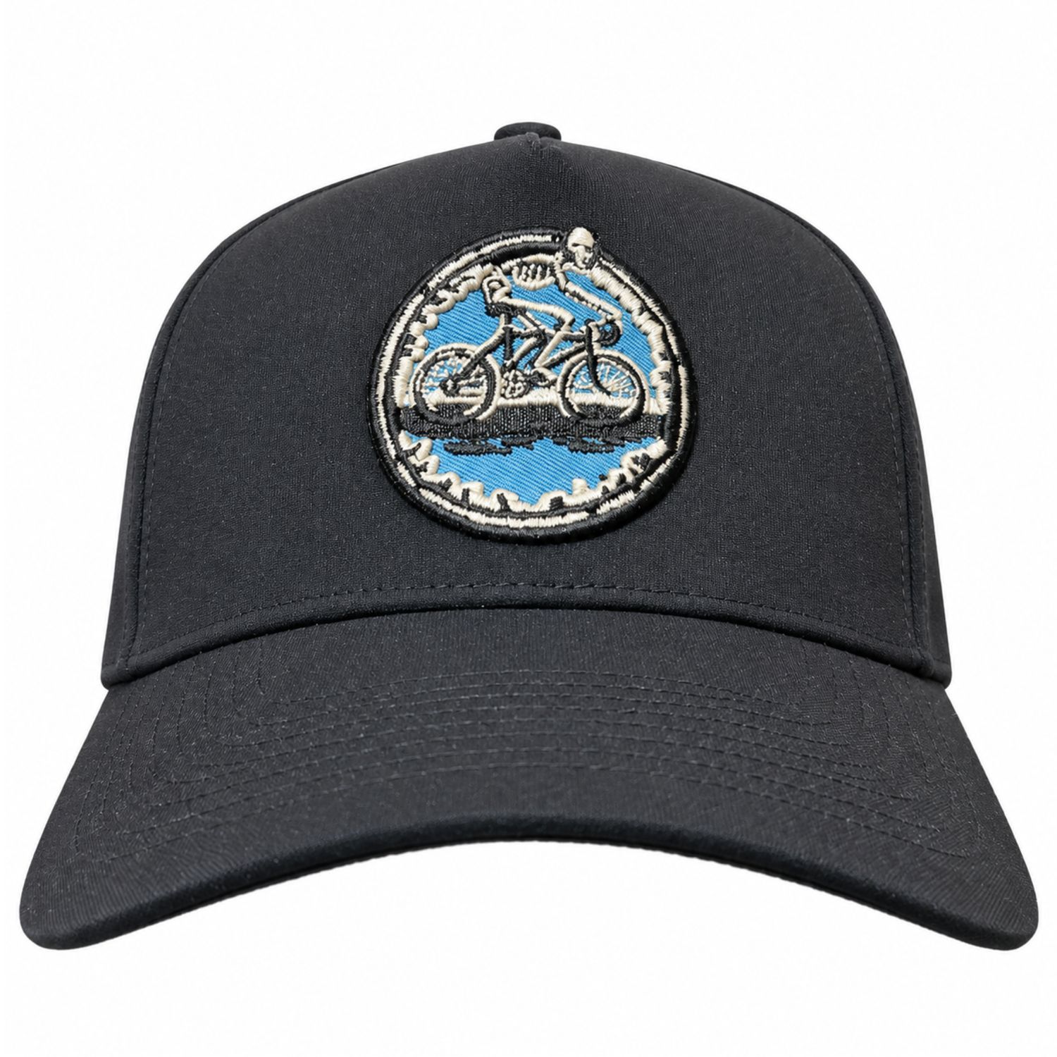 Colisco Unisex Mountain Biking Performance Cap, Black, Color: Black, Size: O/S