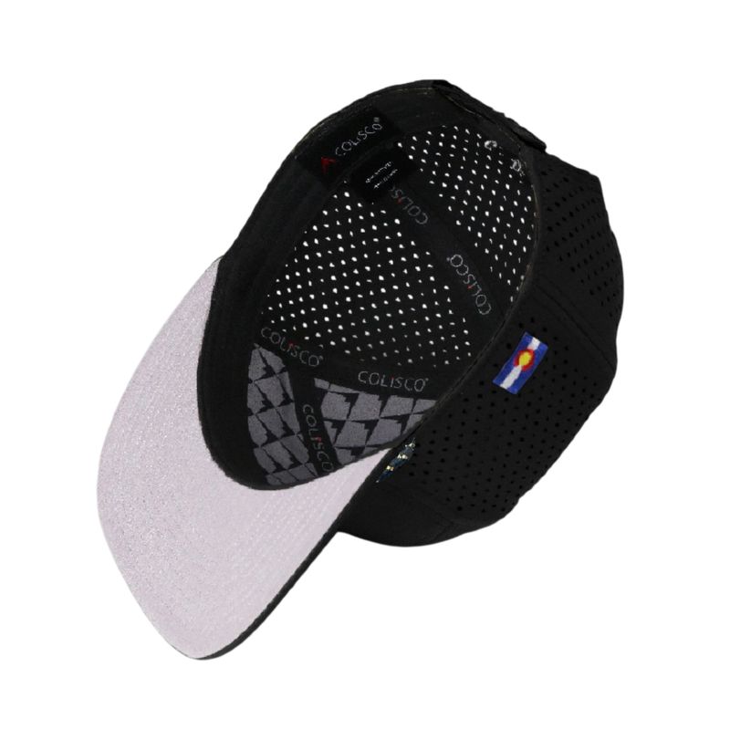 Colisco Unisex Fish Design Performance Cap, Black