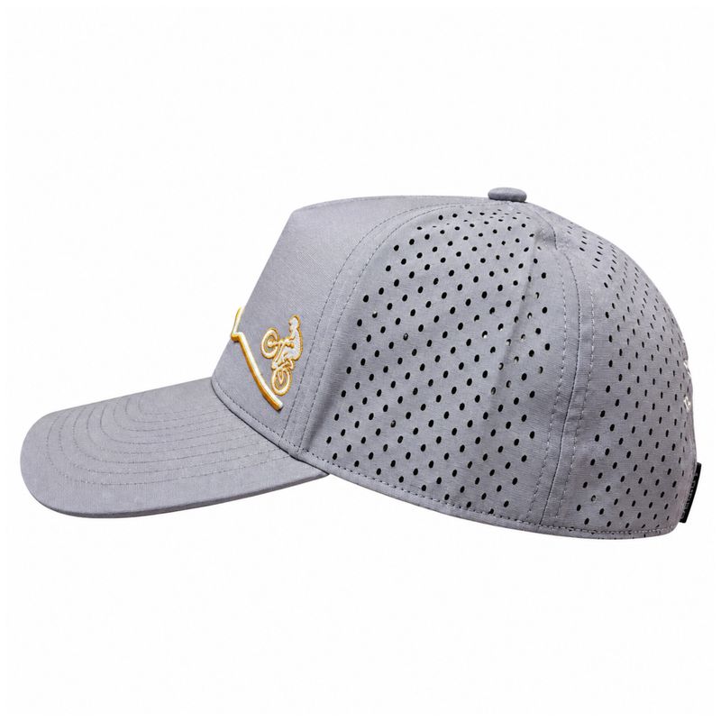 Unisex Colorado Mountain Bike Performance Cap, Grey
