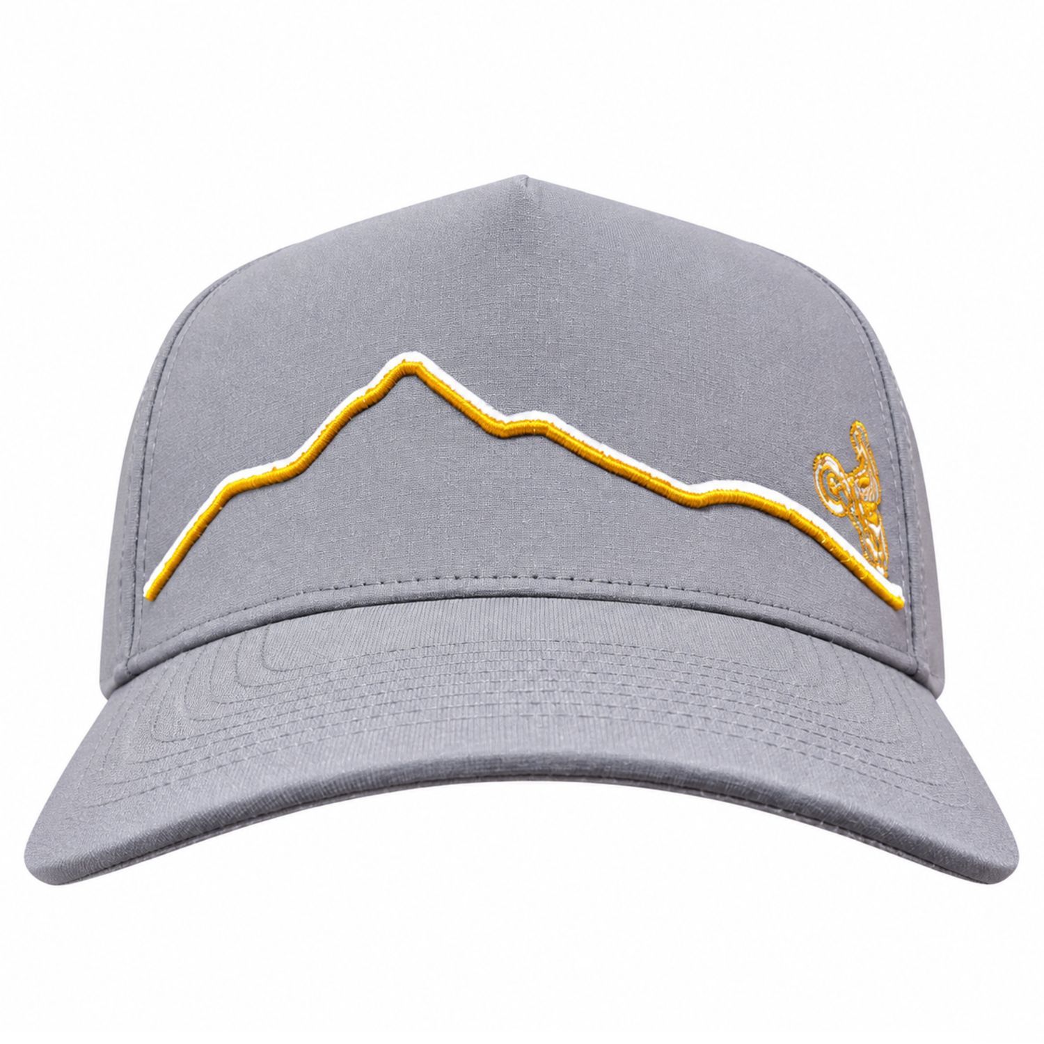 Unisex Colorado Mountain Bike Performance Cap, Grey, Color: Grey, Size: O/S
