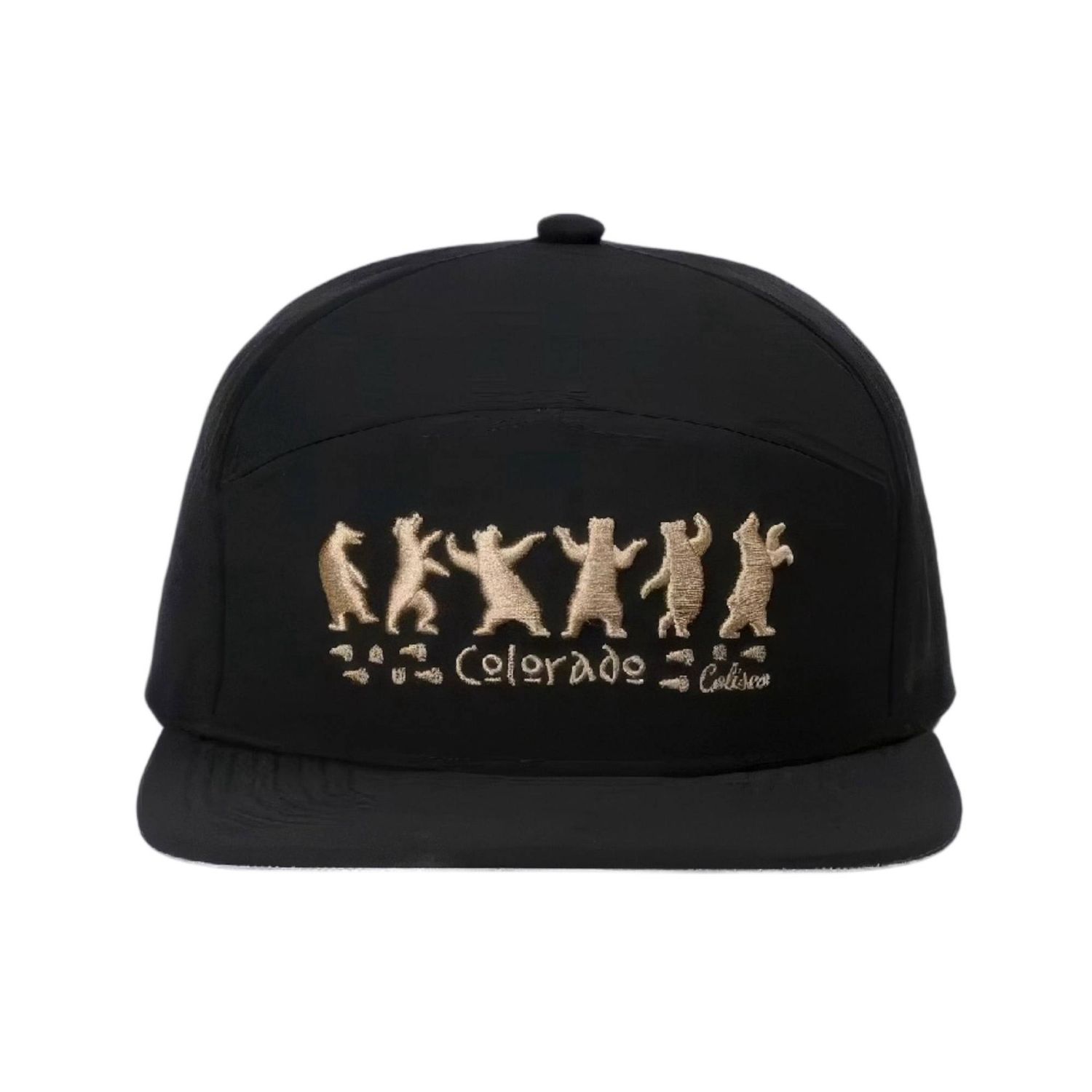 Colisco Unisex Bear Colorado Performance Cap, Black, Color: Black, Size: O/S