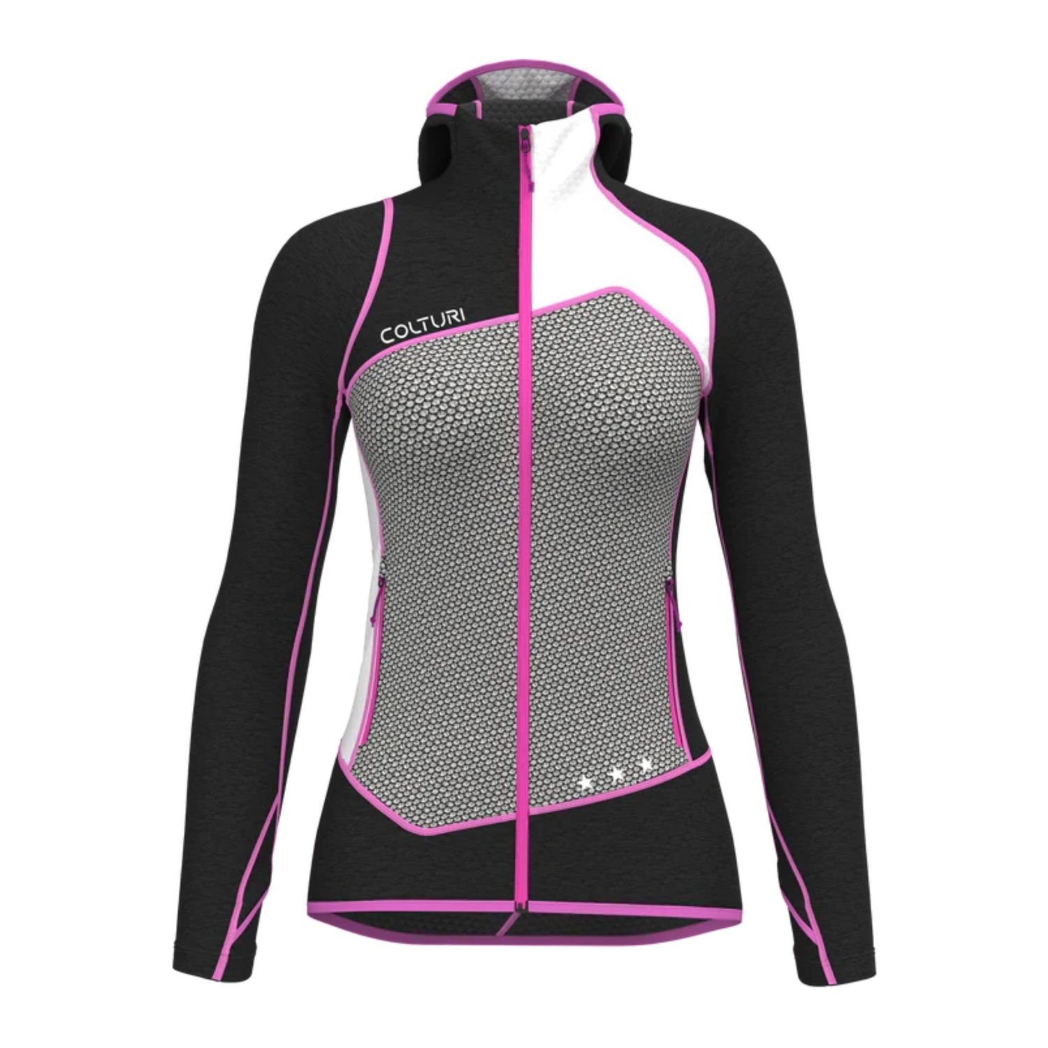 Pull Ionic Midlayer, Pop Black, Color: Pop Black, Size: XS