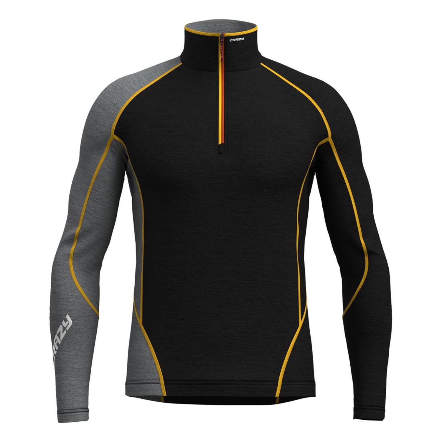 Pull Fahrenheit Zip Mid-layer, Brick Pull Fahrenheit Zip Mid-layer, Brick, Color: Brick, Size: S