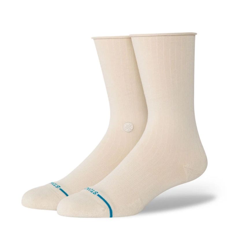 Stance Rolled Solid  Crew Socks