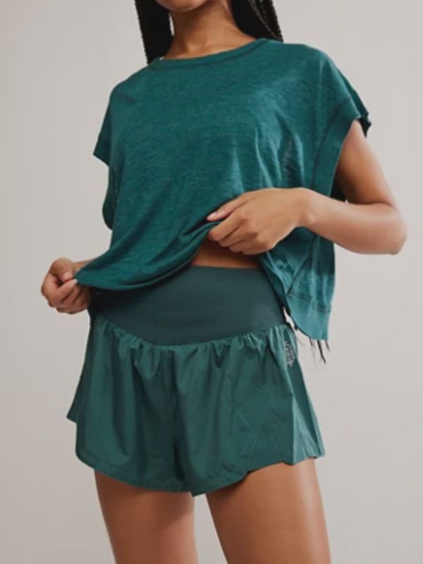 Carpe Diem Shorts, Evergreen, Color: Evergreen, Size: XS