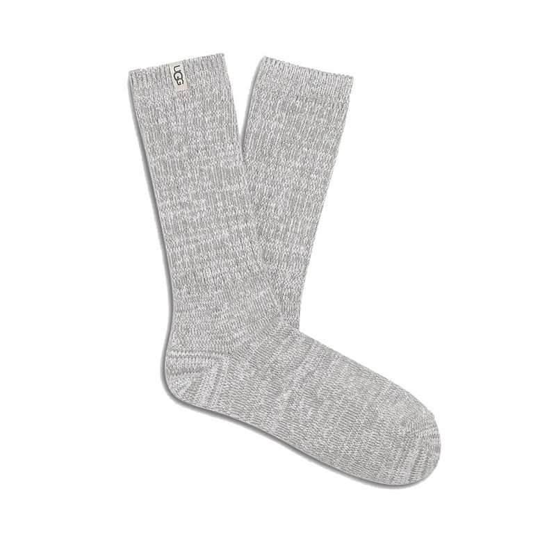 UGG Women's Rib Knit Slouchy  Crew Socks