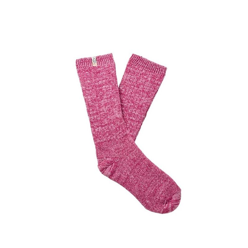 UGG Women's Rib Knit Slouchy Crew 3 Pack Socks