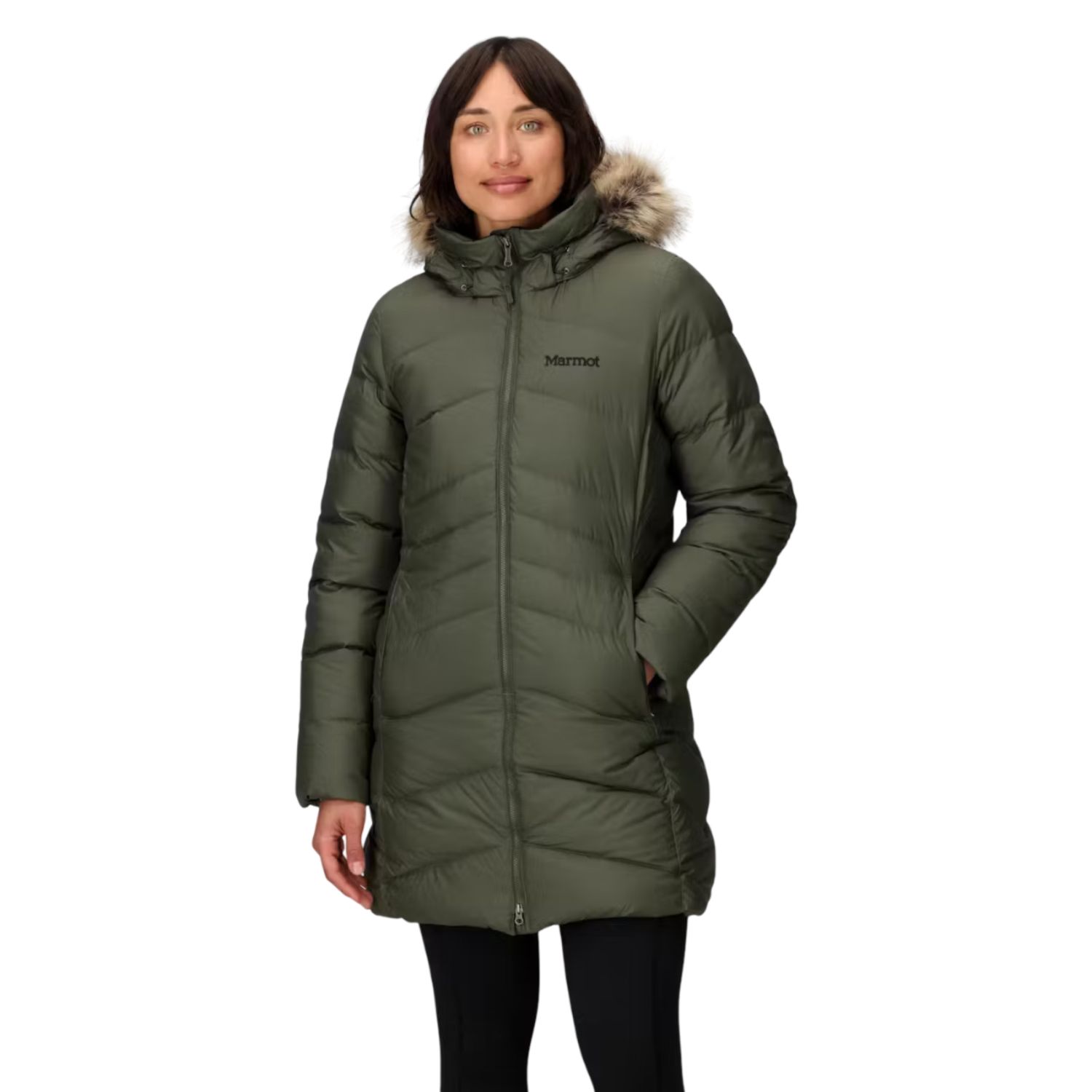 Marmot  Women's Montreal Down Coat, Color: Nori, Size: S