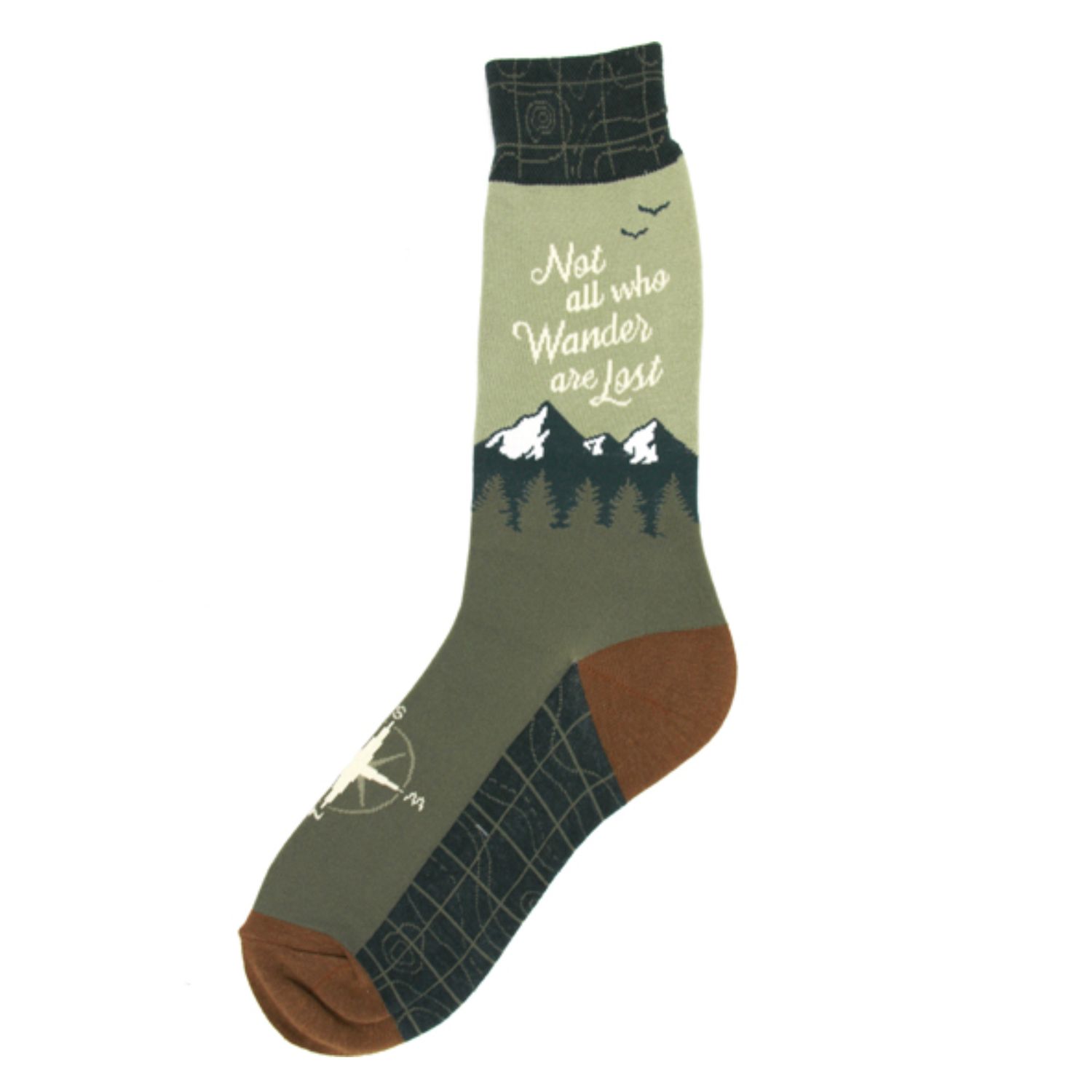 Men's Wanderer Socks, Color: Multi, Size: O/S