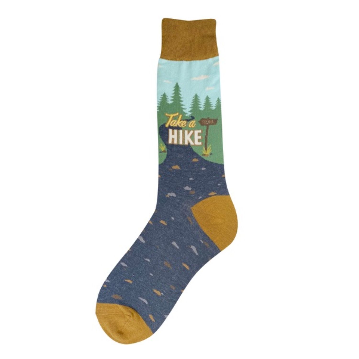 Men's Take A Hike Socks, Color: Multi, Size: O/S