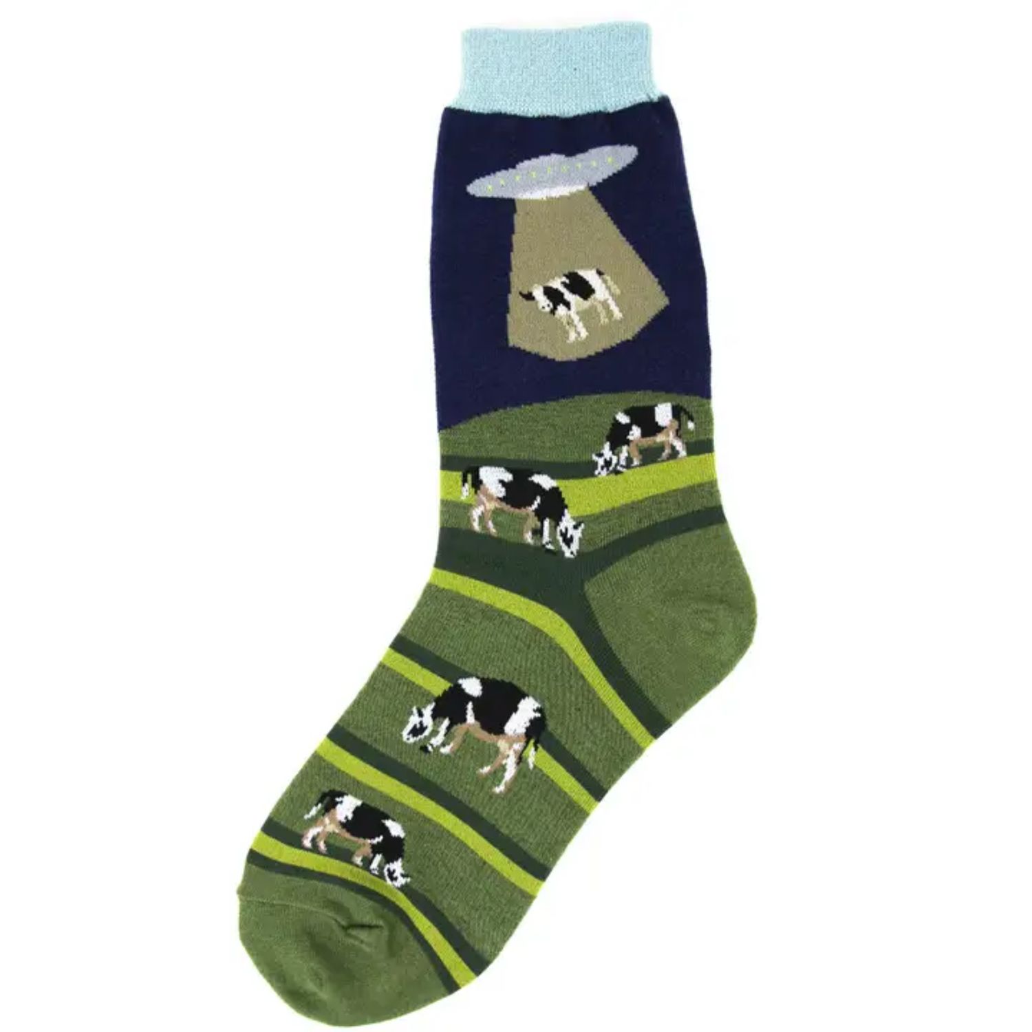 Alien Abduction Women's Socks, Color: Multi, Size: O/S
