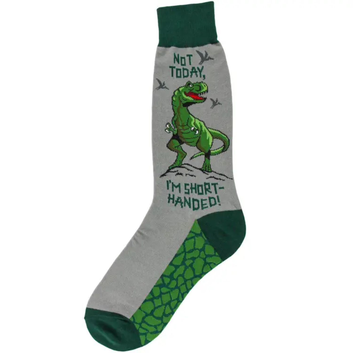 Men's T-Rex Socks, Color: Multi, Size: O/S
