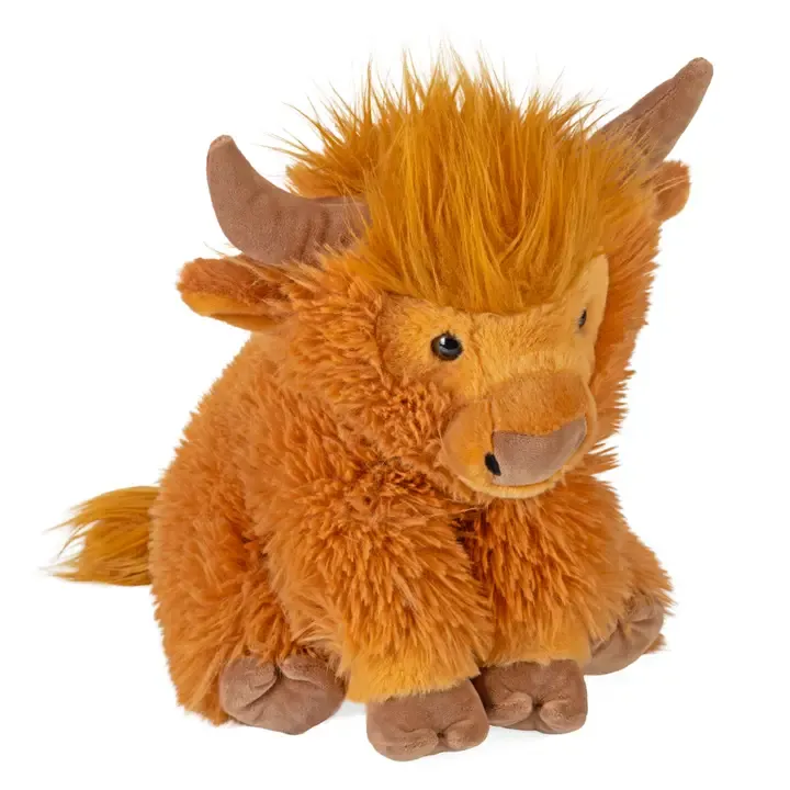 Cuddlekins Highland Cow Stuffed Animal - 12"