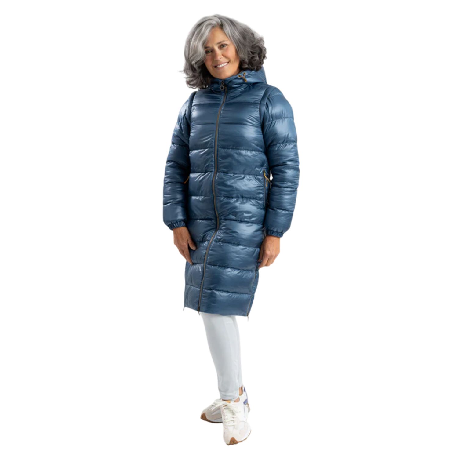 Barbara Women's Coat, Color: Blue, Size: XS