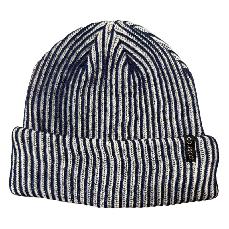 Colisco Colorways Beanie, Blue/ White