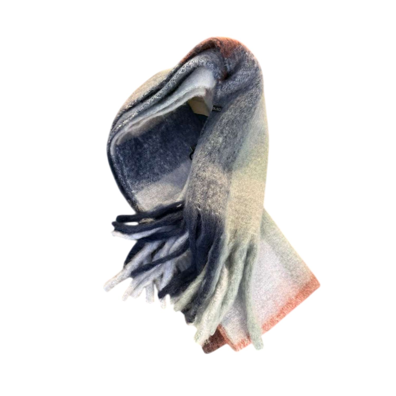 Colisco Heavy Scarf, Anna, Color: Skyblue, Size: O/S