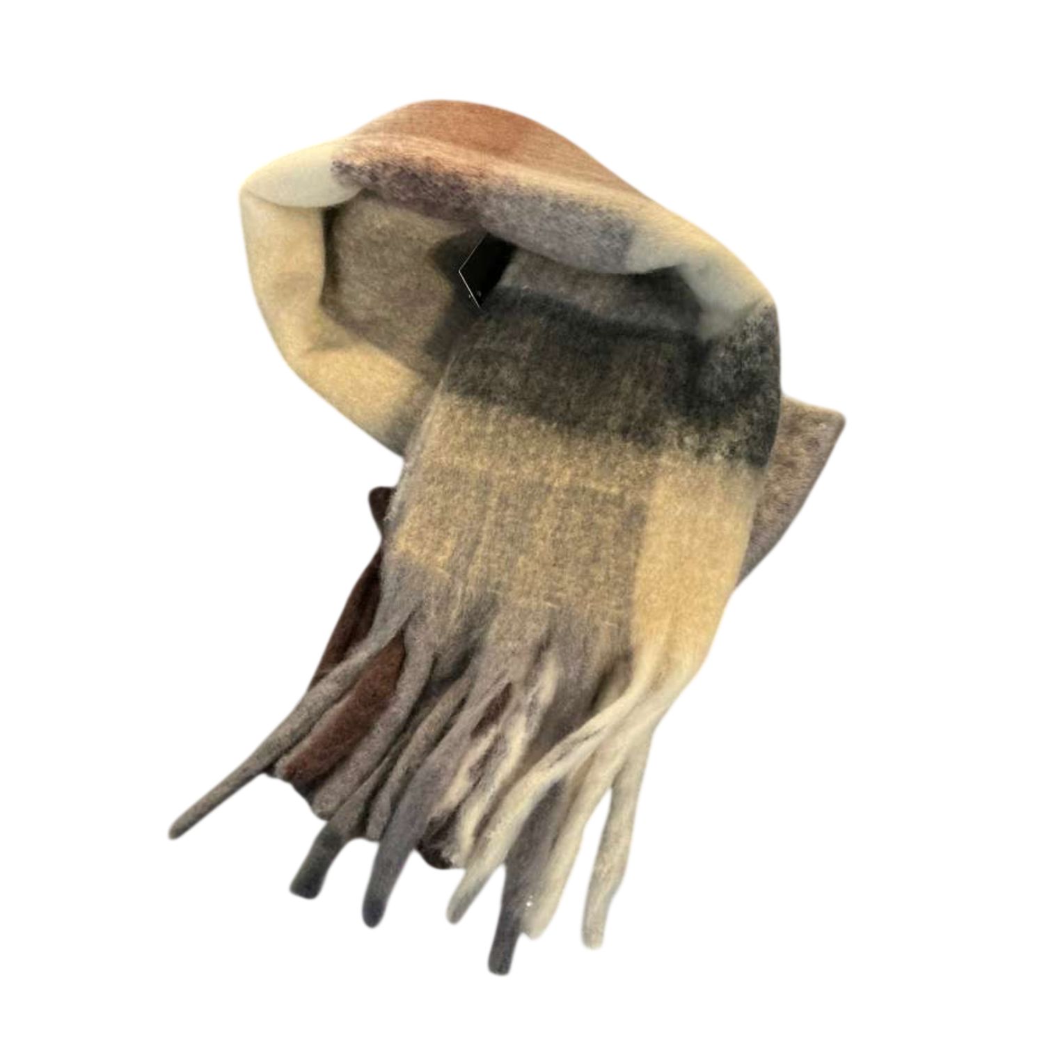 Colisco Heavy Scarf, Felipa, Color: Brown, Size: O/S