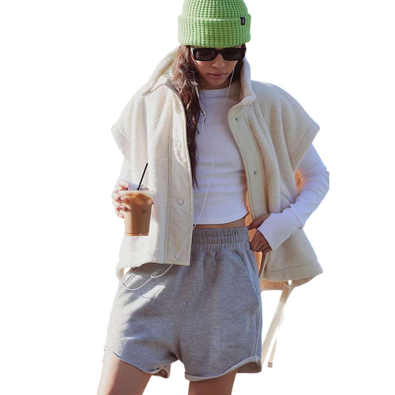 Scout It Out Fleece Vest, Color: Birch Tree, Size: M