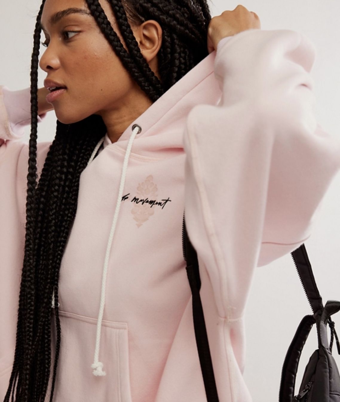 Final Call Logo Hoodie, Rose water combo, Color: Rose water combo, Size: XS