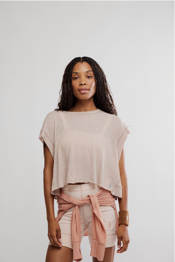 My time tee, Sandy, Color: Sandy, Size: XS