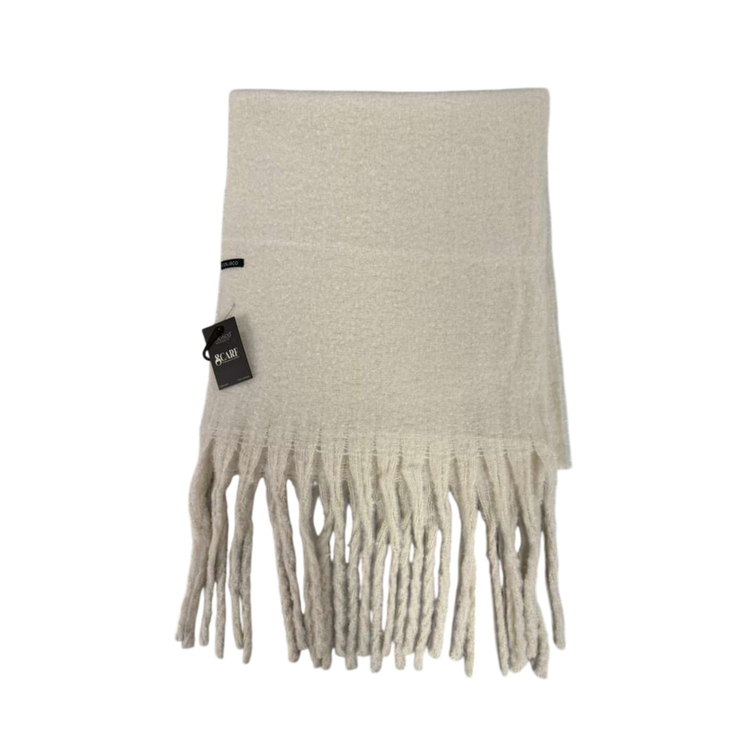Colisco Heavy Scarf, Cream, Color: Cream