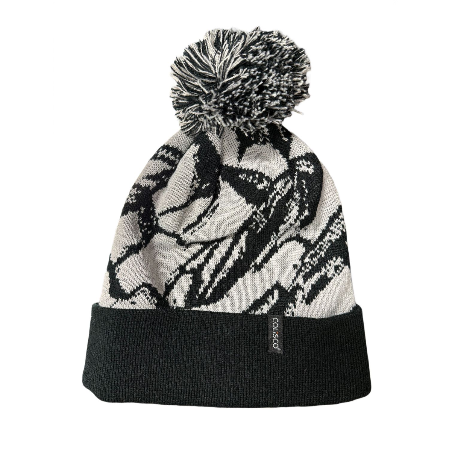 Colisco Pom Pom Beanie, Shadow, Design: Shadow