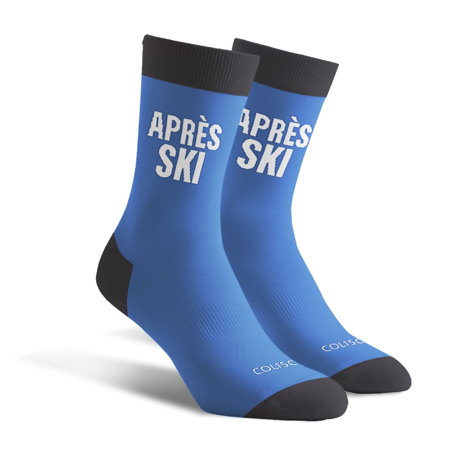 COLISCO Unisex Crew Socks - APRES SKI, Design: APRES SKI