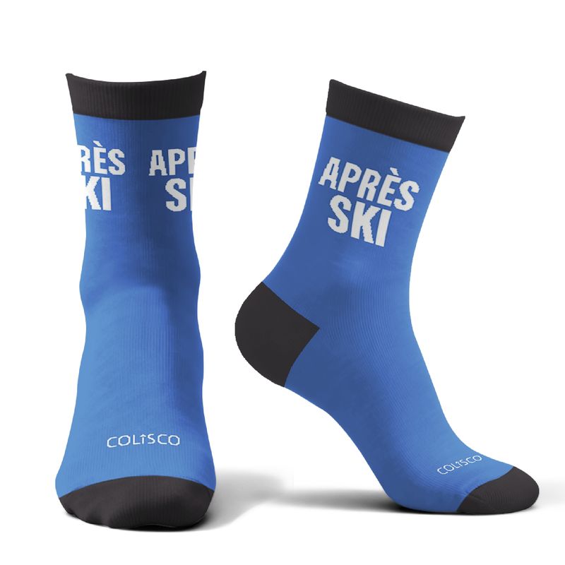 COLISCO Unisex Crew Socks - APRES SKI