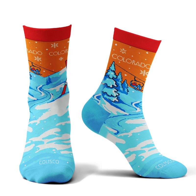 COLISCO Unisex Crew Socks - Gondola