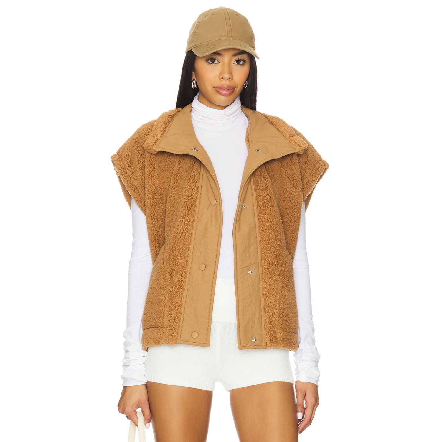 Scout It Out Fleece Vest, Twig, Color: Twig, Size: M