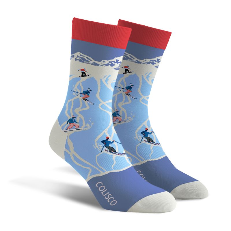 COLISCO Unisex Crew Socks - Ski and Snowboard
